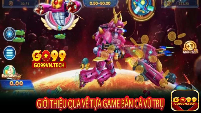 Giới thiệu qua về tựa game bắn cá vũ trụ